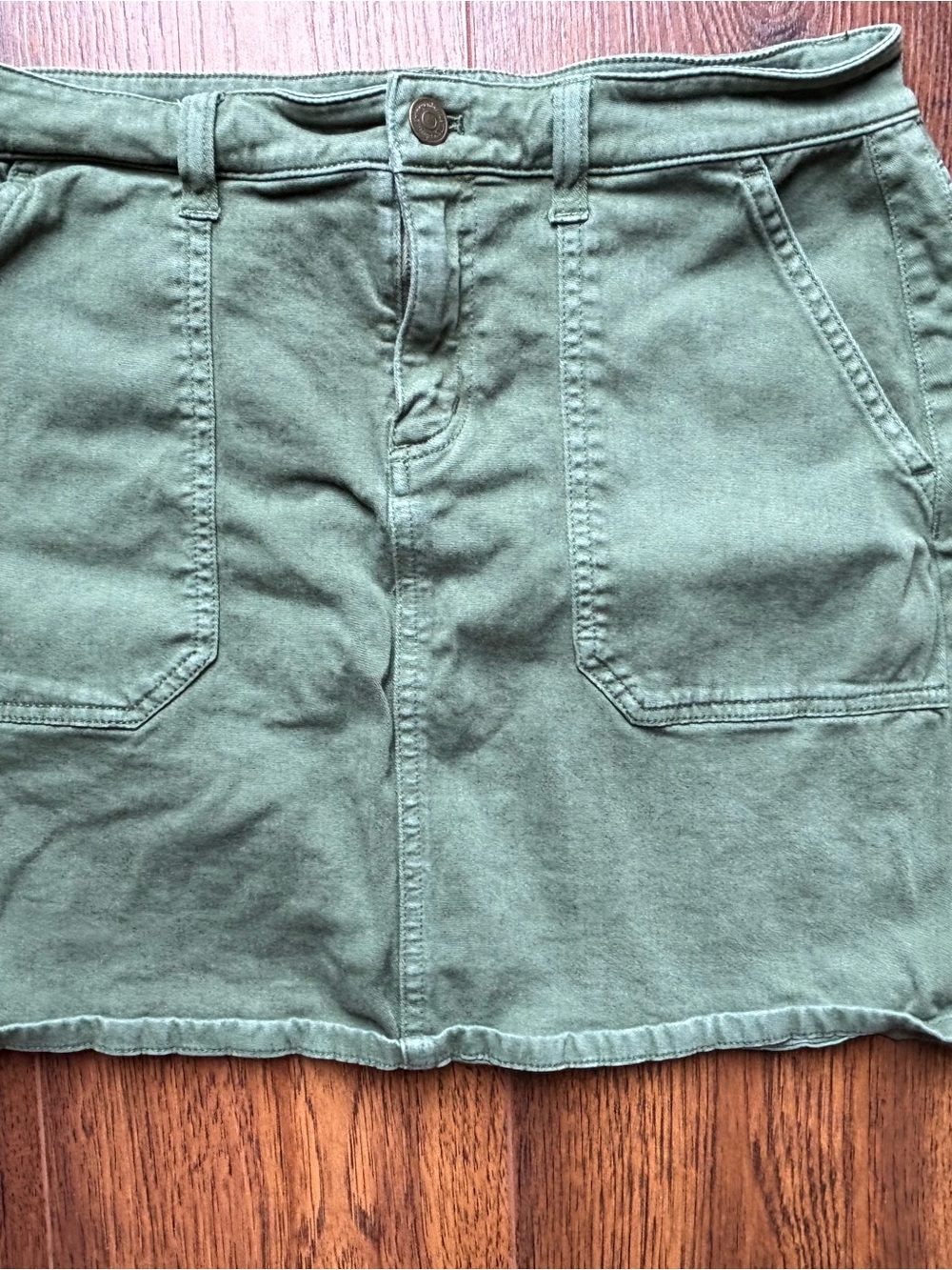 Vineyard Vines Olive Green Mini Skirt